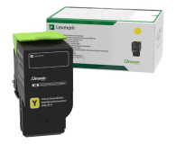 LEXMARK żółty 3500 C242XY0 - 569163 - zdjęcie 1